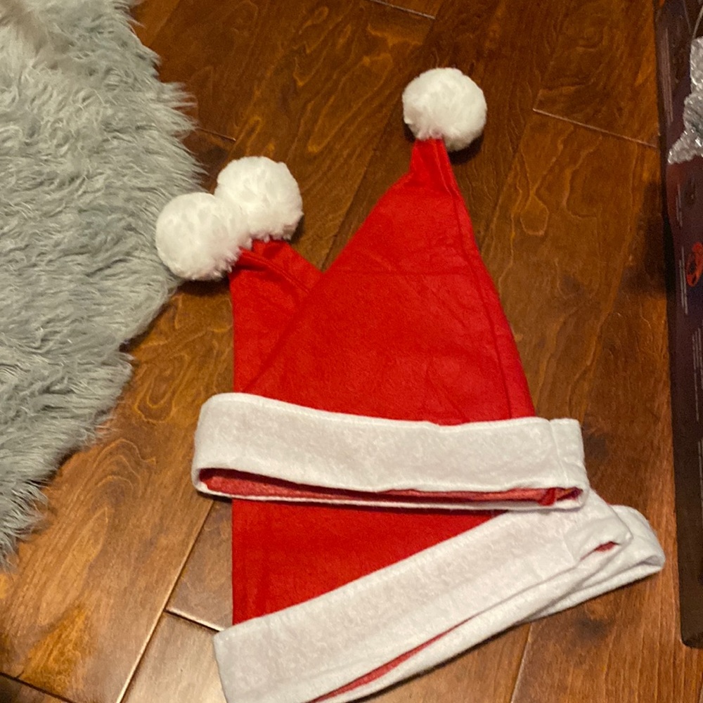 3 pack Santa hats